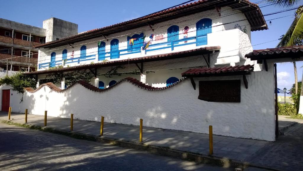 Pousada Ruinas Do Pilar Ilha de Itamaraca Bagian luar foto